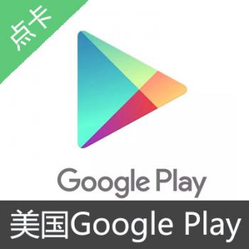 美国Google play礼品卡 15美元